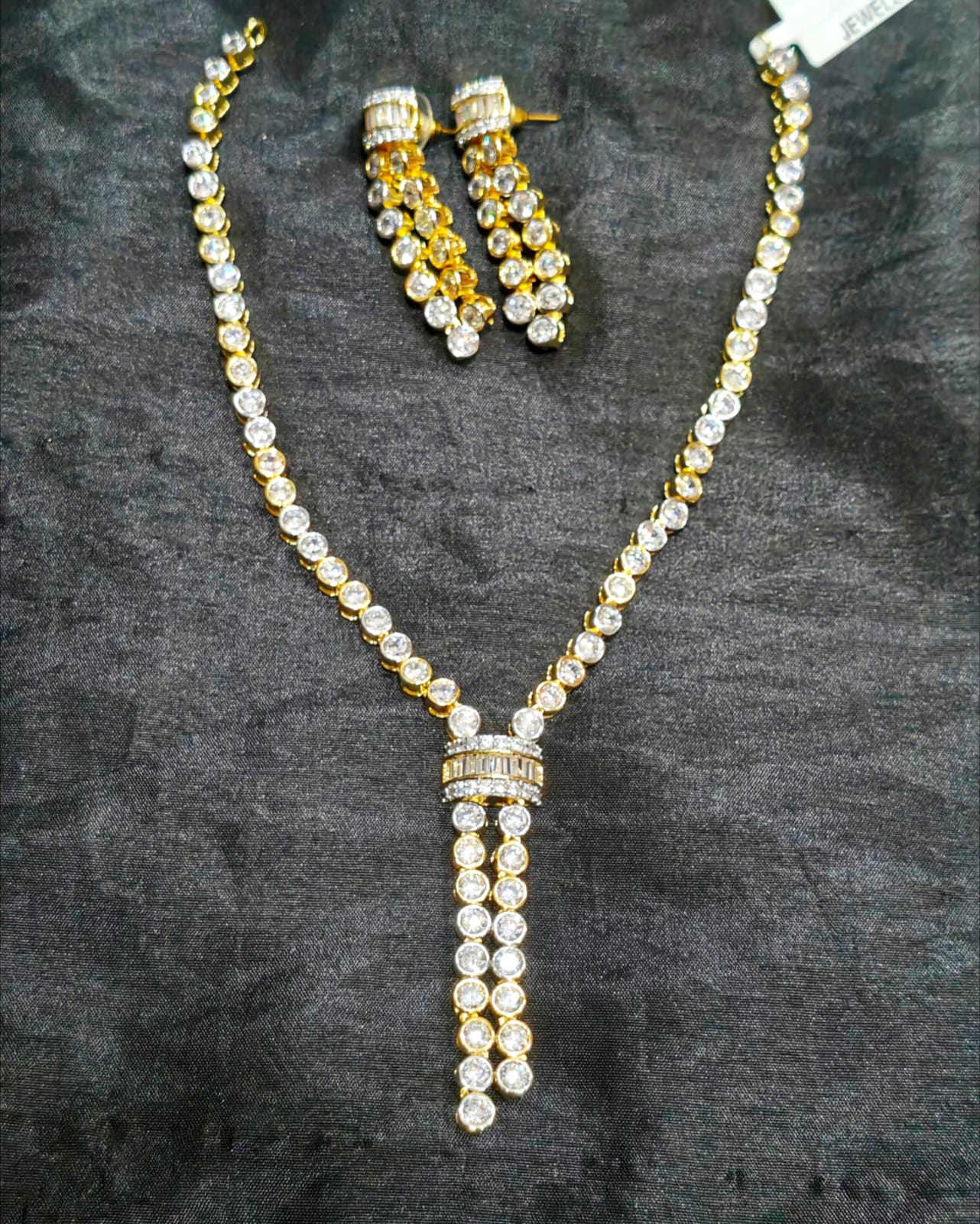 Celeste Tassel Necklace Set