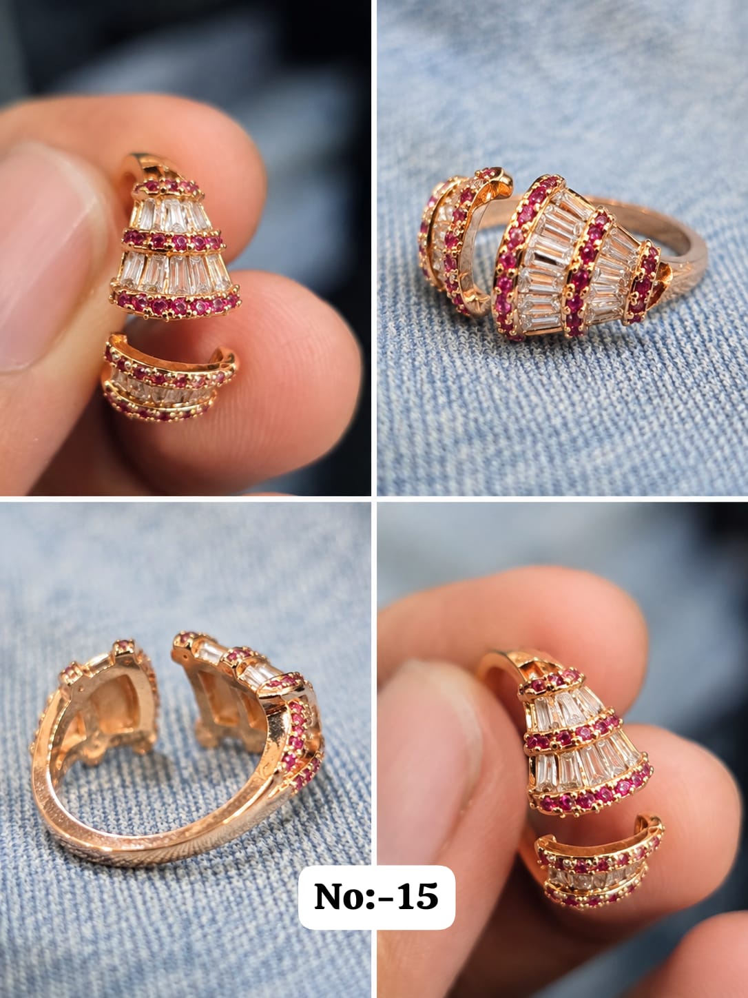 Royal Cascade Luxe Ring