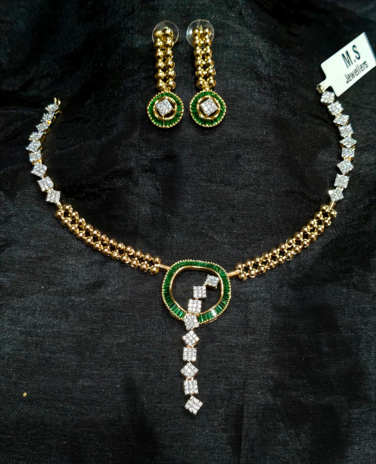 Celeste Tassel Necklace Set