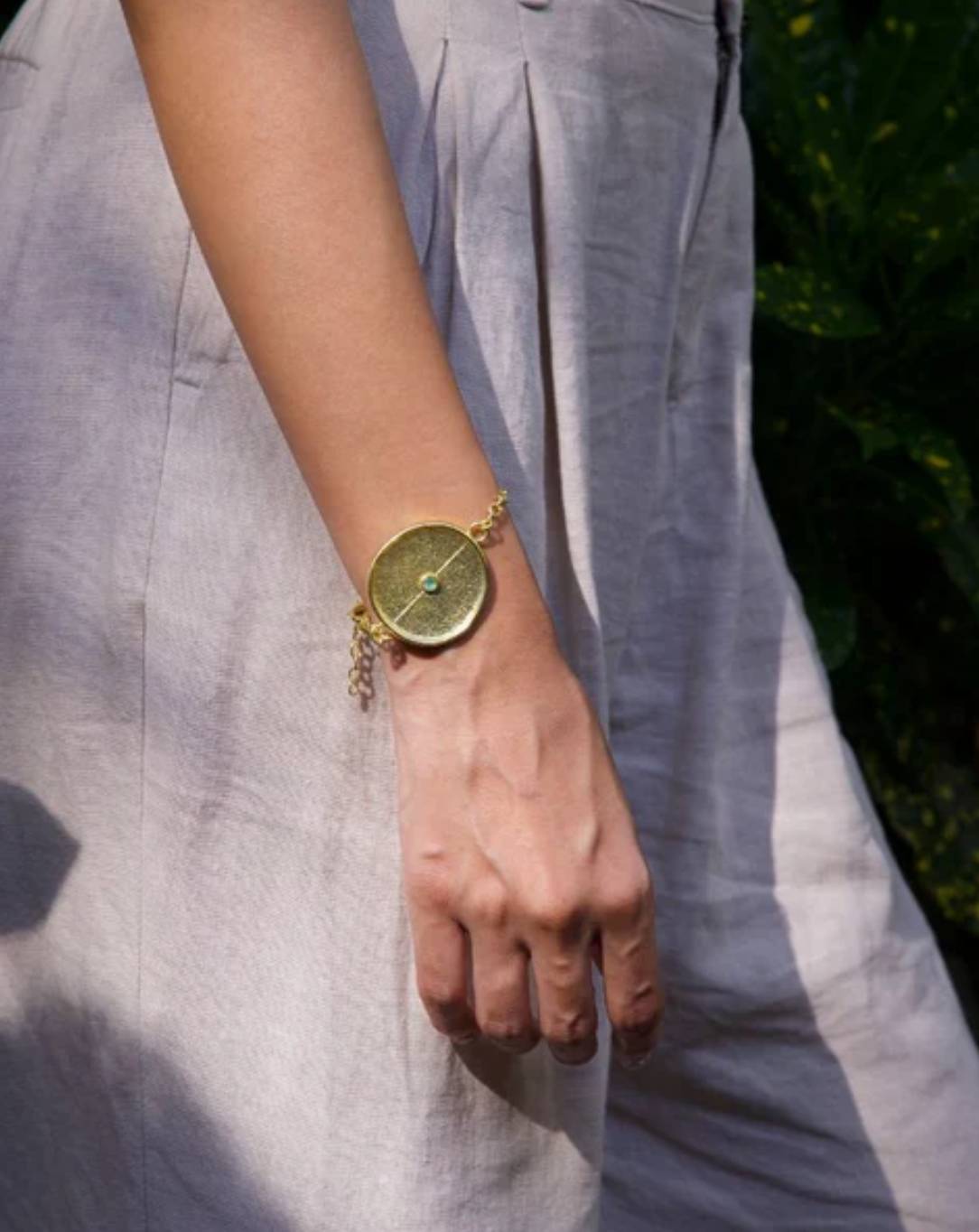 Lyra Aura Gold Bracelet
