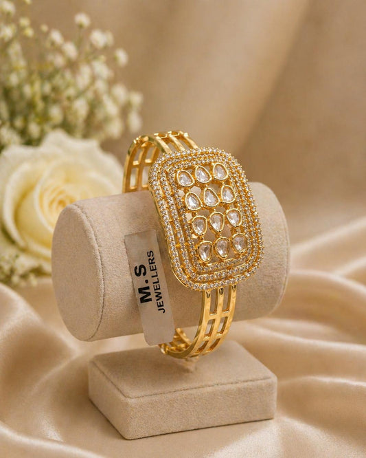 Golden Charm Crystal Bracelet